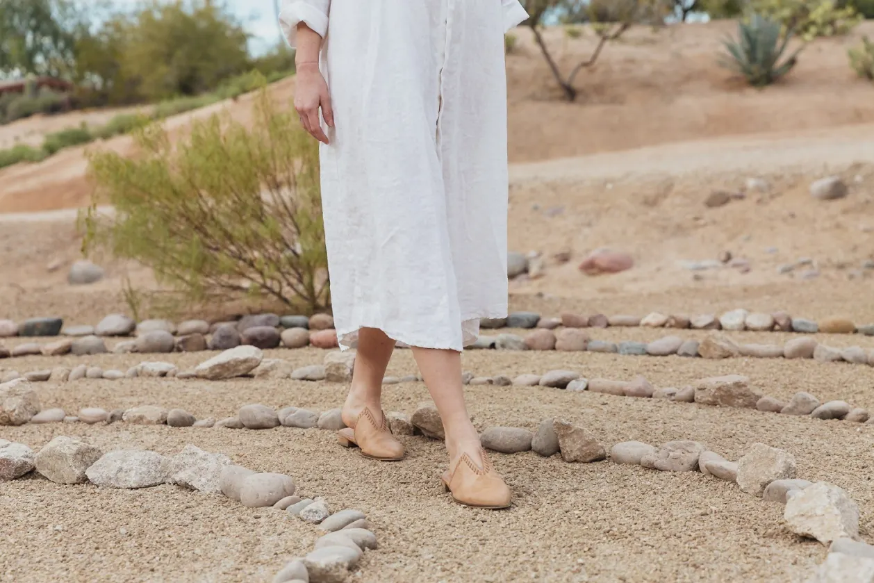 Civana Wellness Resort woman walking labyrinth